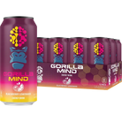 Gorilla Mind Energy Drink-Case (12 cans)-Blackberry Lemonade-N101 Nutrition