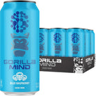 Gorilla Mind Energy Drink-Case (12 cans)-Blue Raspberry-N101 Nutrition