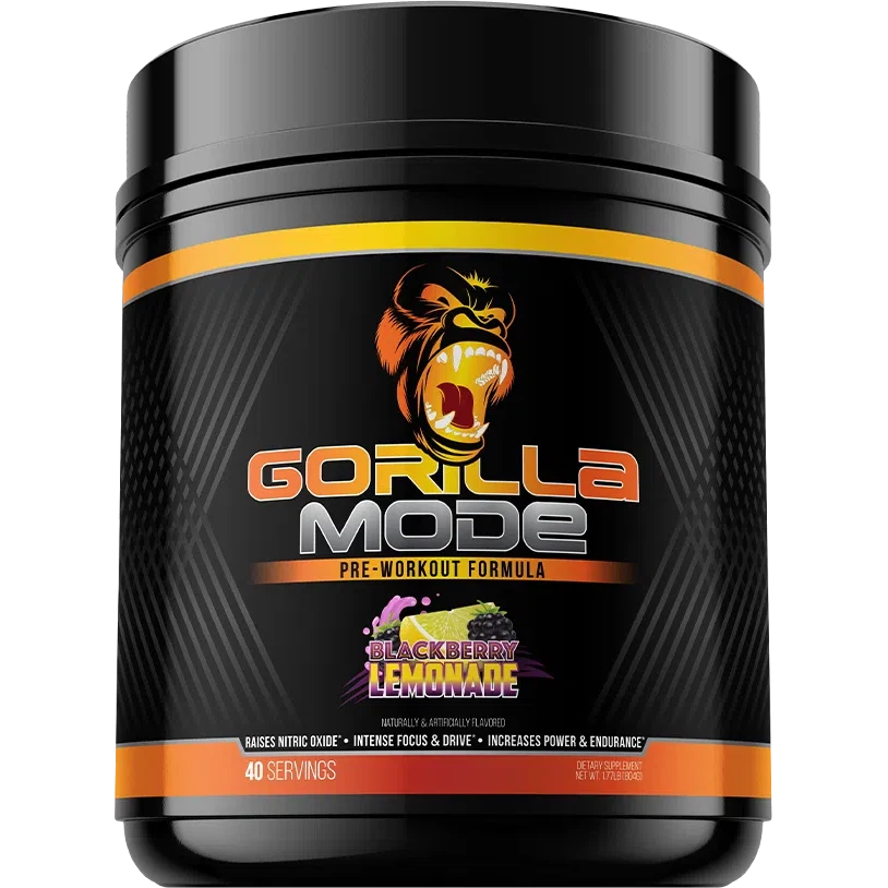 Gorilla Mind Gorilla Mode-40 servings-Blackberry Lemonade-N101 Nutrition