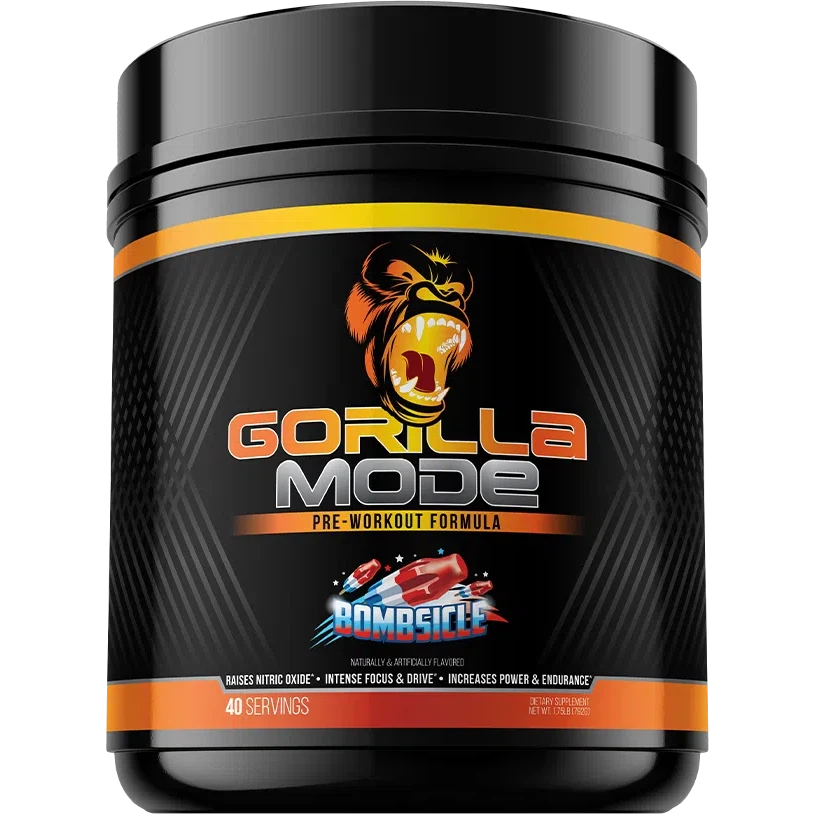 Gorilla Mind Gorilla Mode-40 servings-Bombsicle-N101 Nutrition