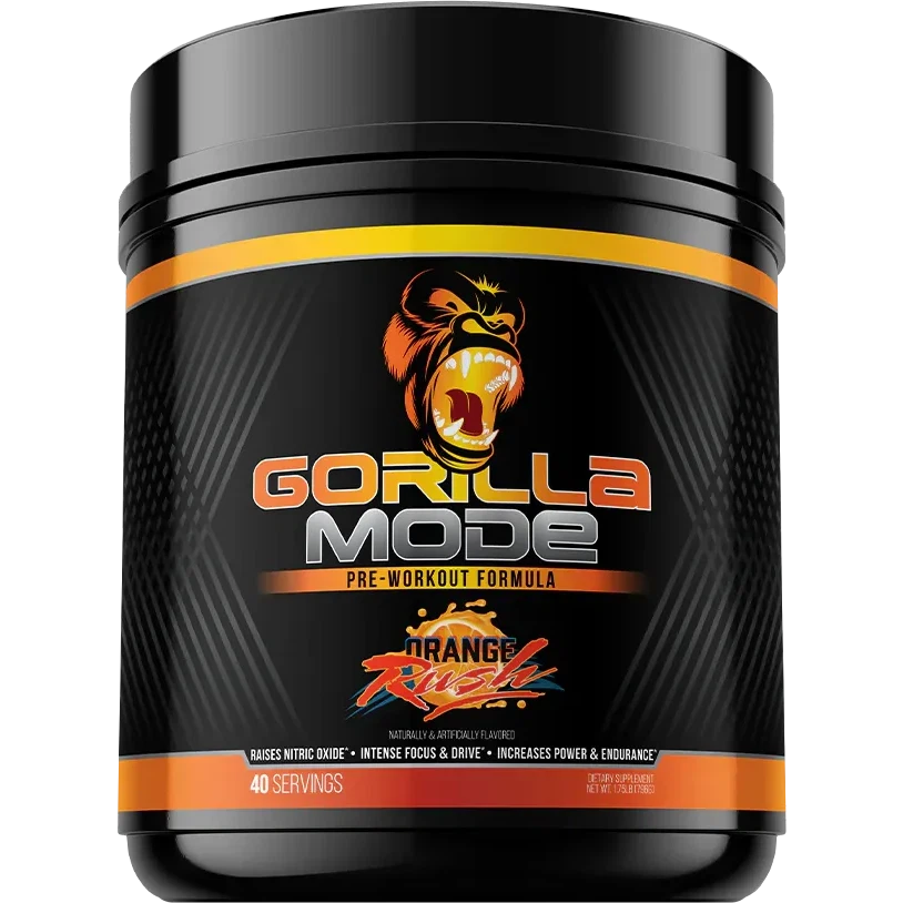 Gorilla Mind Gorilla Mode-40 servings-Orange Rush-N101 Nutrition