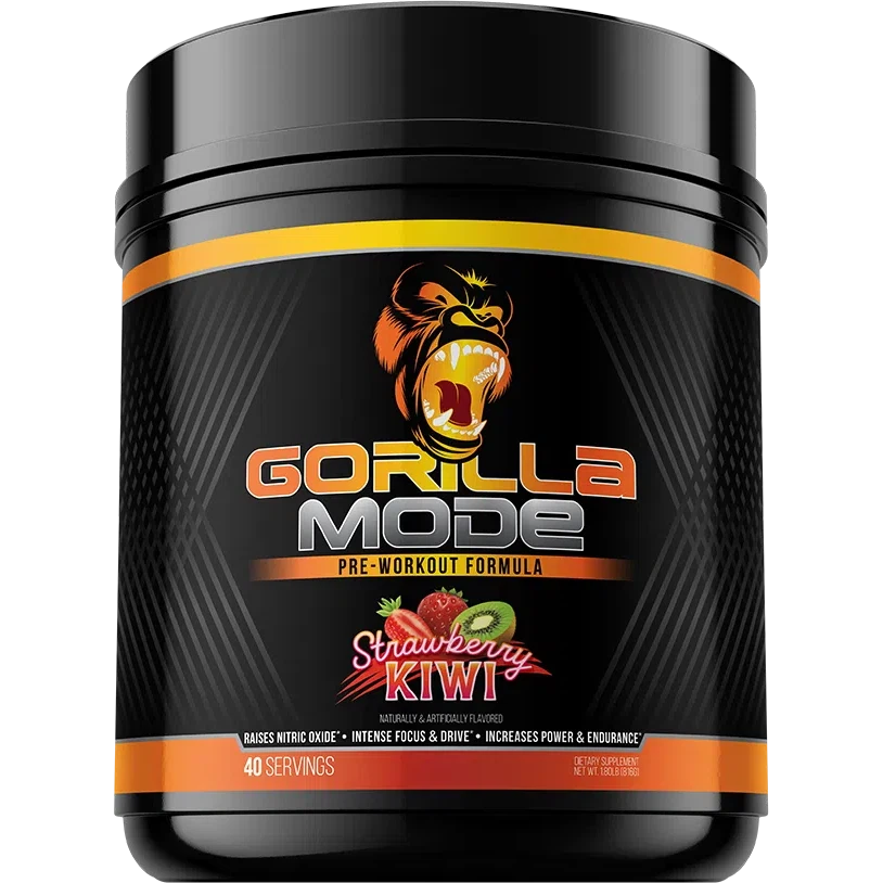 Gorilla Mind Gorilla Mode-40 servings-Strawberry Kiwi-N101 Nutrition