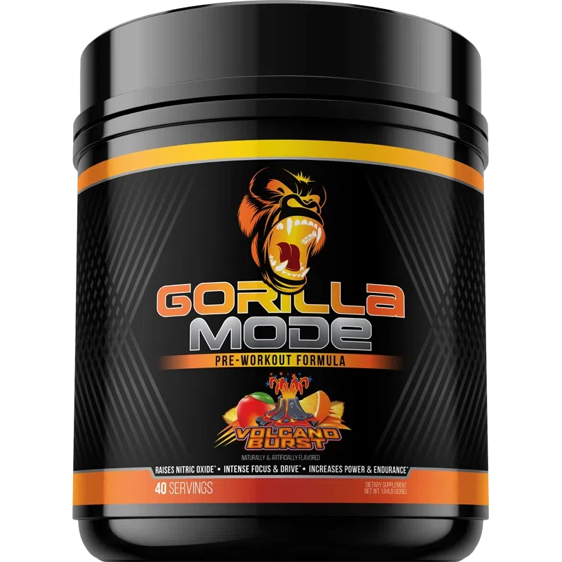 Gorilla Mind Gorilla Mode-40 servings-Volcano Burst-N101 Nutrition