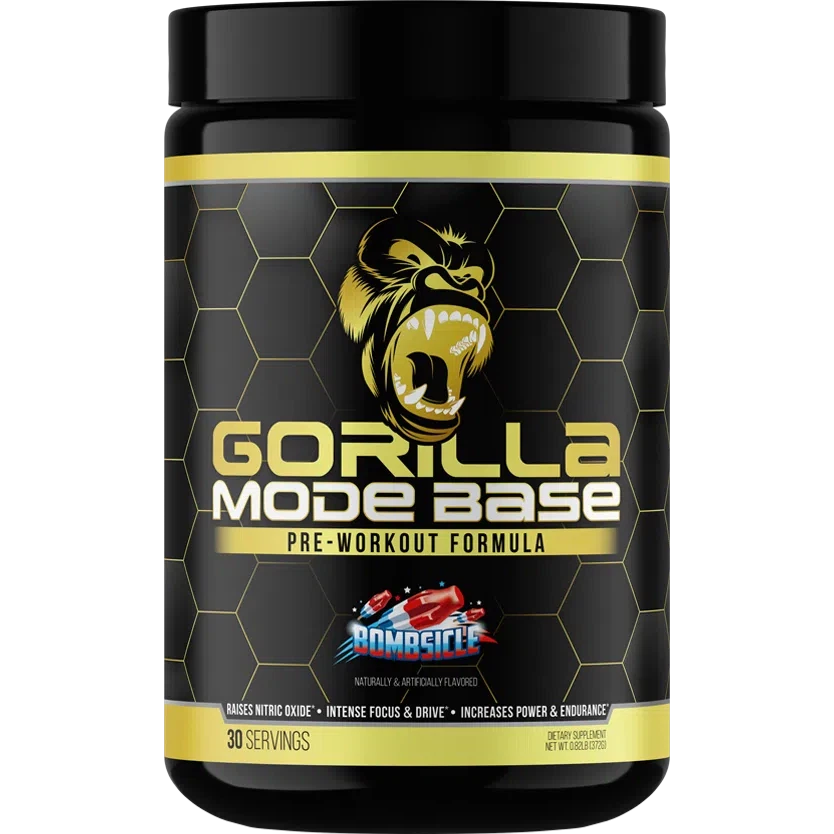 Gorilla Mind Gorilla Mode Base-30 servings-Bombsicle-N101 Nutrition