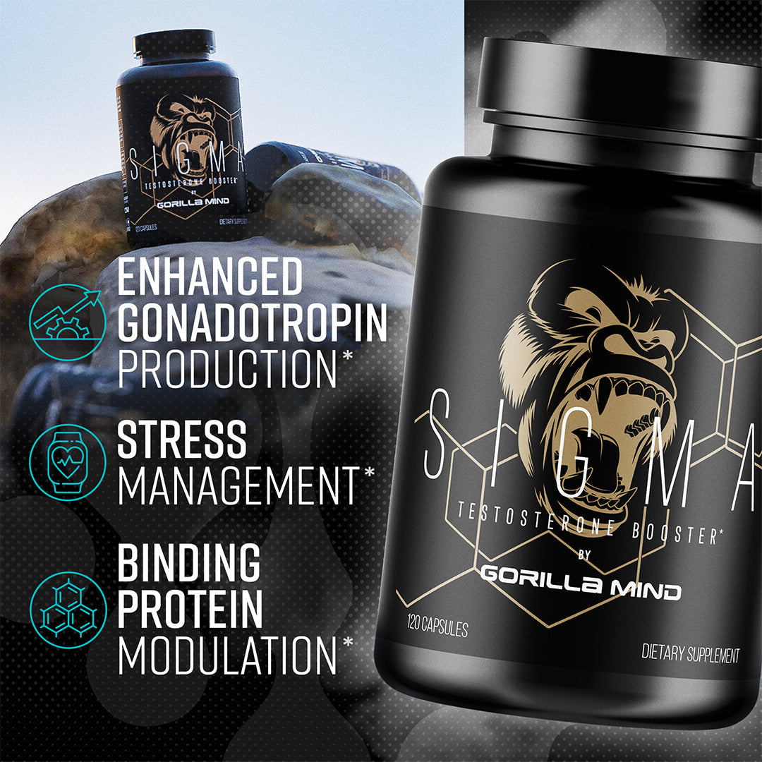 Gorilla Mind Sigma Test Booster-N101 Nutrition