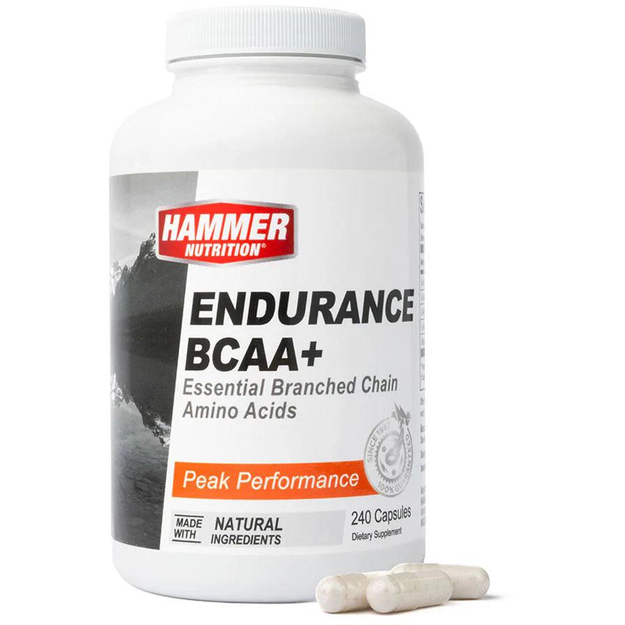 Hammer Nutrition Endurance BCAA+-240 capsules-N101 Nutrition
