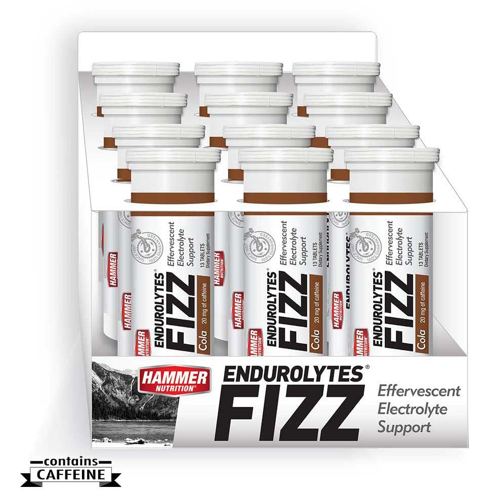 Hammer Nutrition Endurolytes Fizz-Case (12 tubes)-Cola-N101 Nutrition