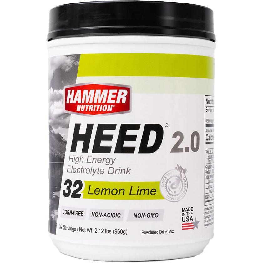 Hammer Nutrition HEED 2.0-32 servings-Lemon Lime-N101 Nutrition