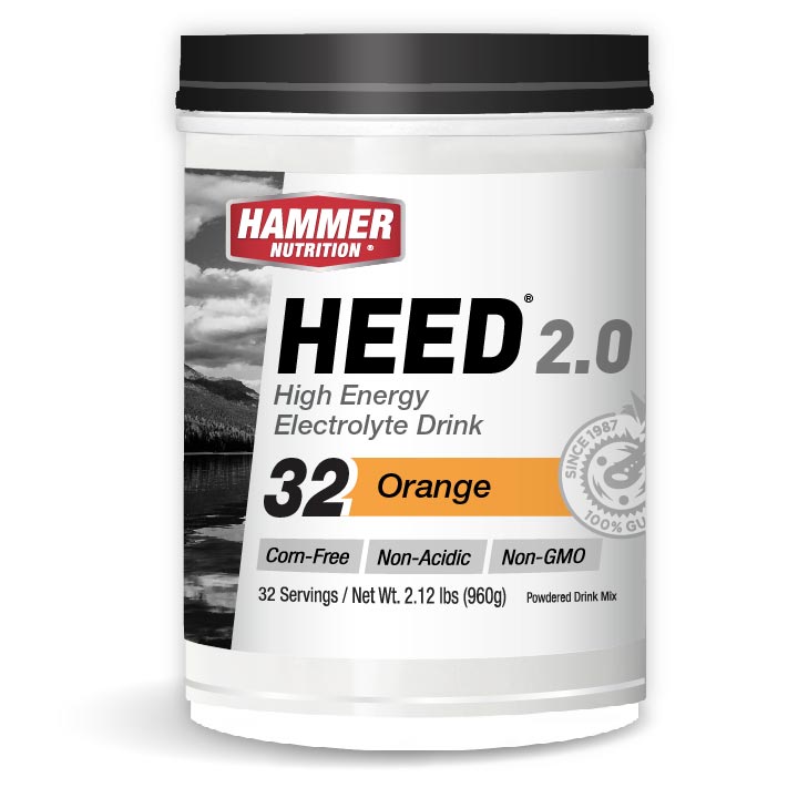 Hammer Nutrition HEED 2.0-32 servings-Orange-N101 Nutrition