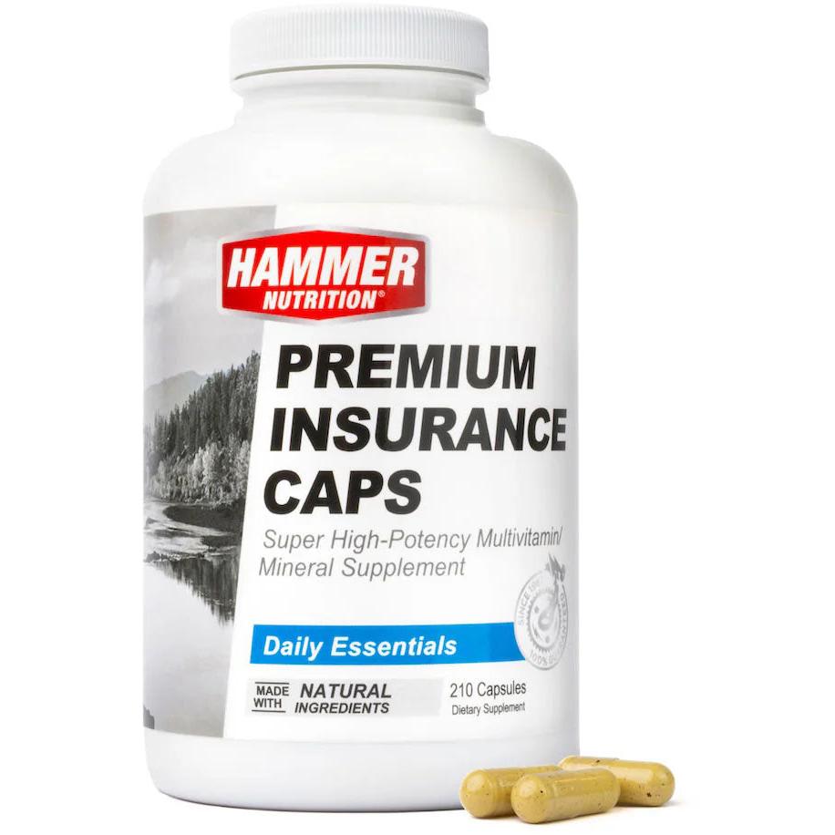 Hammer Nutrition Premium Insurance Caps-210 capsules-N101 Nutrition