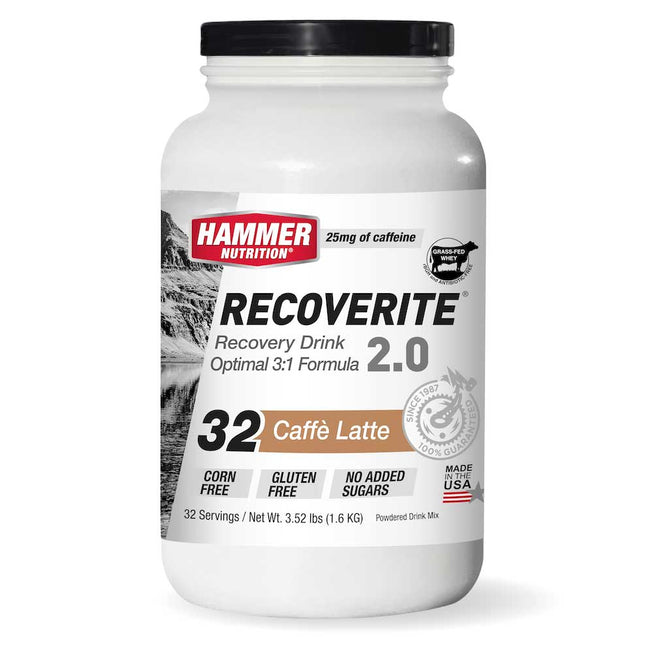 Hammer Nutrition Recoverite 2.0-32 servings (1.6 kg)-Caffé Latte-N101 Nutrition