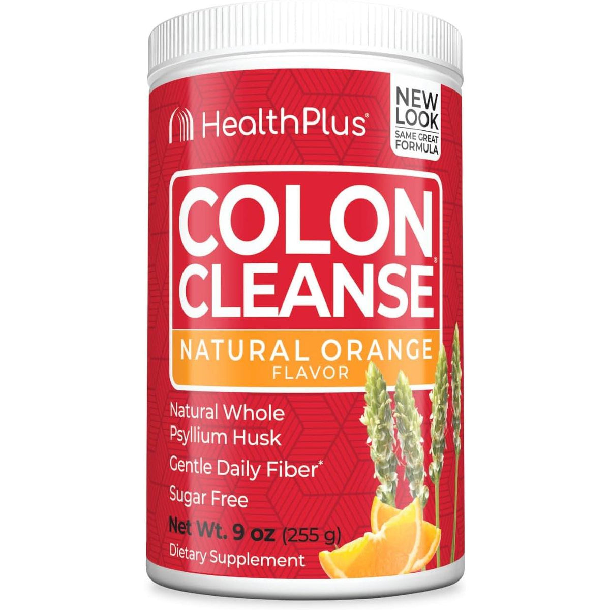 Health Plus Colon Cleanse-9 oz (255 g)-Orange-N101 Nutrition