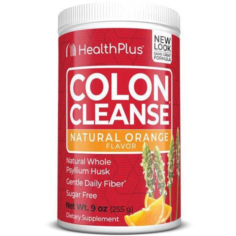 Health Plus Colon Cleanse (Sweetened with Stevia) - Orange-9 oz (255 g)-N101 Nutrition