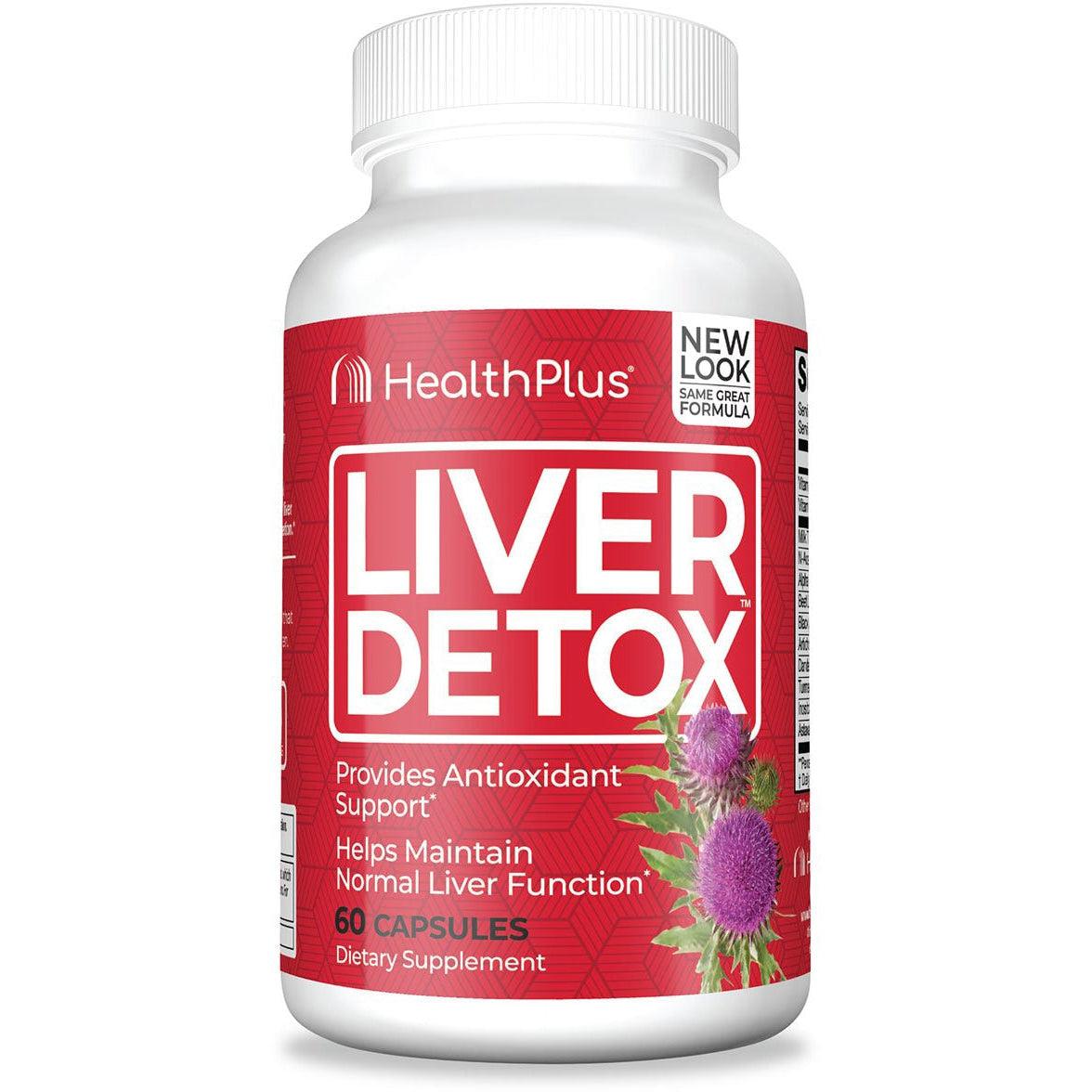 Health Plus Liver Detox-60 capsules-N101 Nutrition