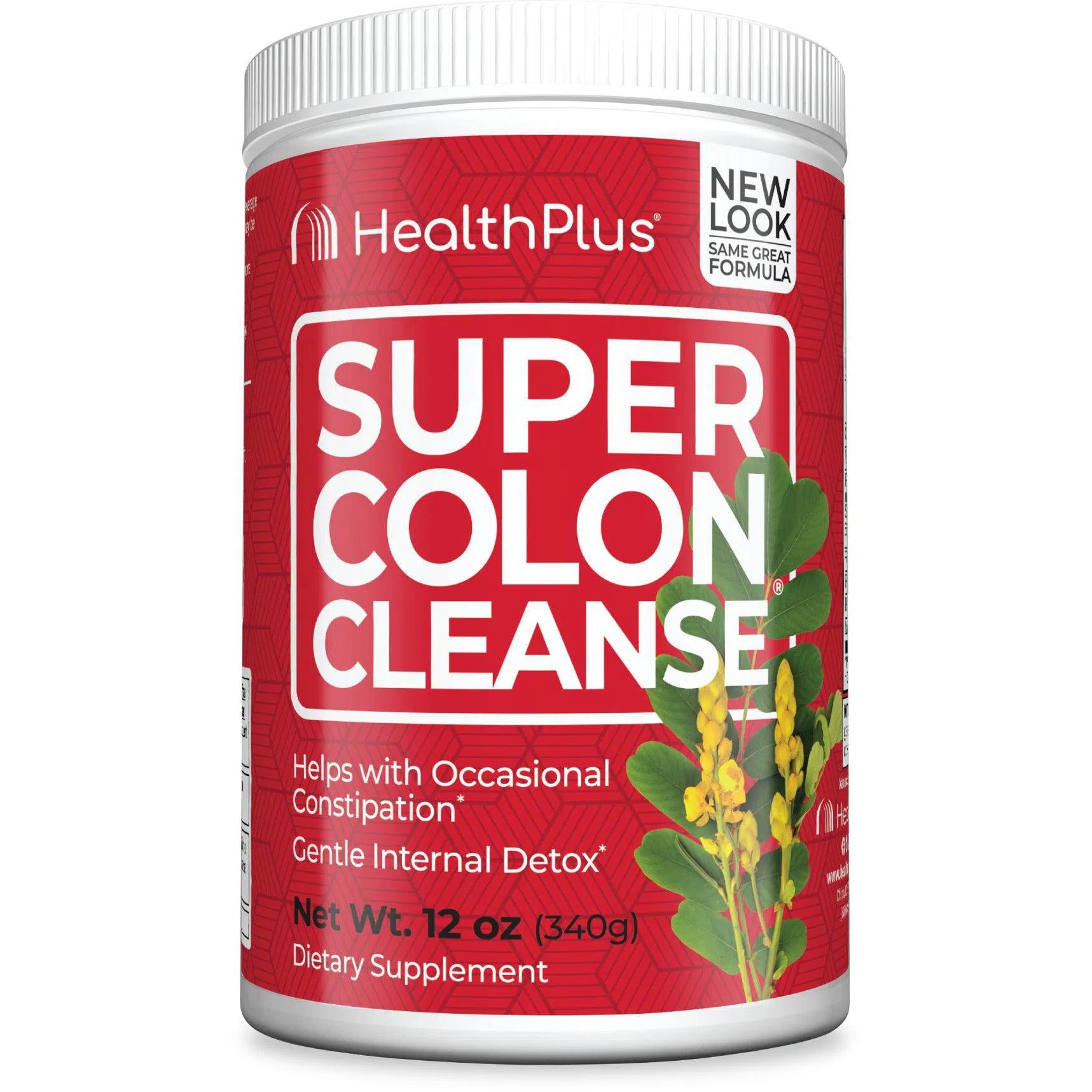 Health Plus Super Colon Cleanse-12 oz (340 g)-N101 Nutrition