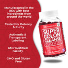 Health Plus Super Colon Cleanse Gummies-N101 Nutrition