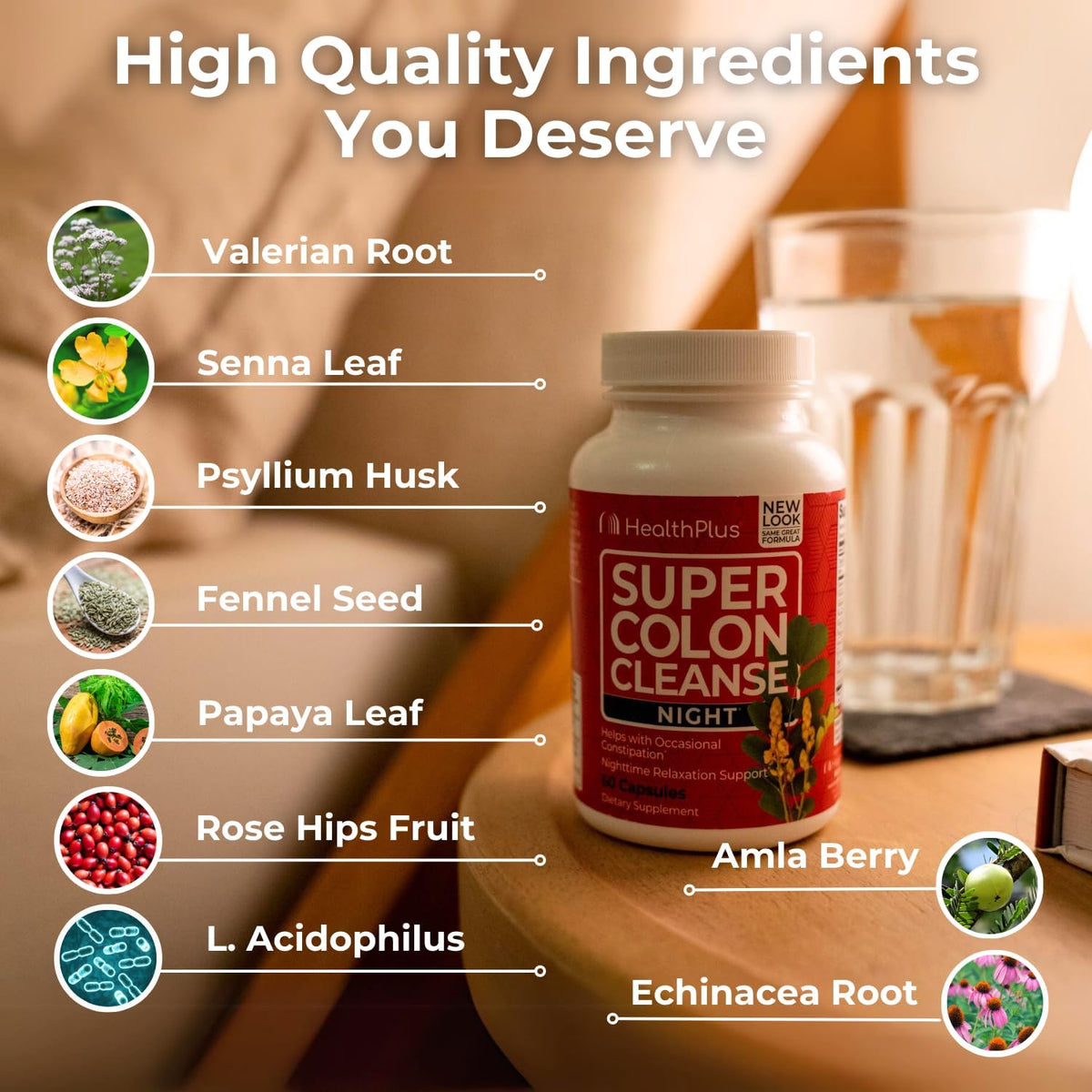 Health Plus Super Colon Cleanse Night-N101 Nutrition