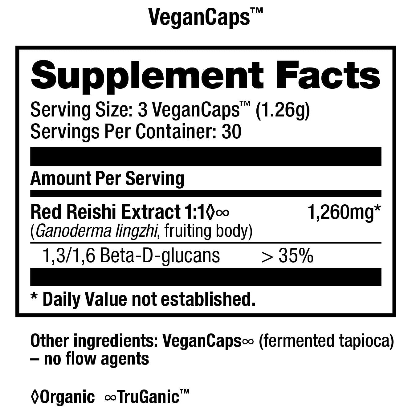 HealthForce SuperFoods Integrity Extracts Reishi-90 VeganCaps-N101 Nutrition