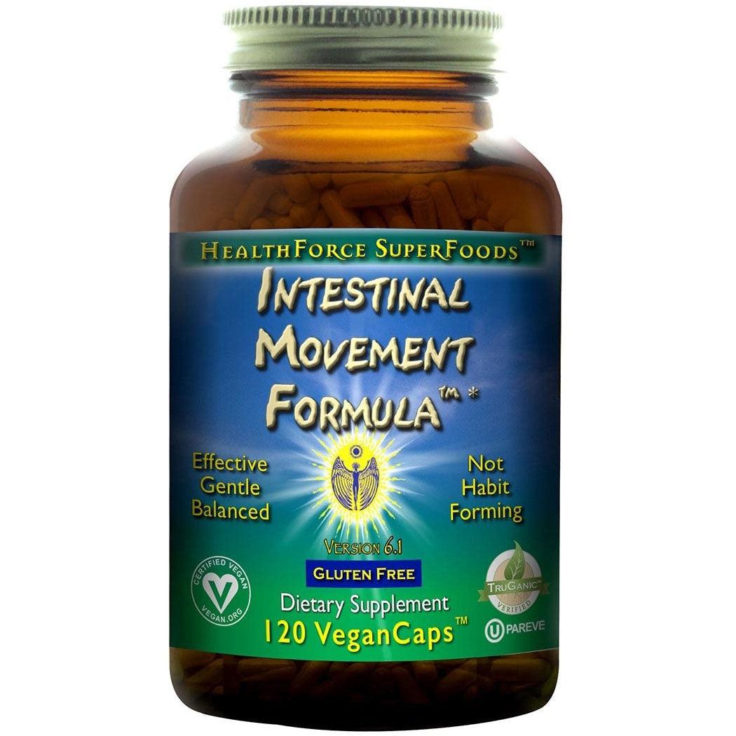 HealthForce SuperFoods Intestinal Movement Formula-120 VeganCaps-N101 Nutrition