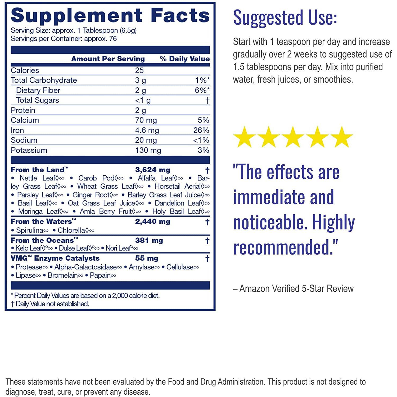 HealthForce SuperFoods Vitamineral Green-N101 Nutrition