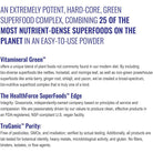 HealthForce SuperFoods Vitamineral Green-N101 Nutrition