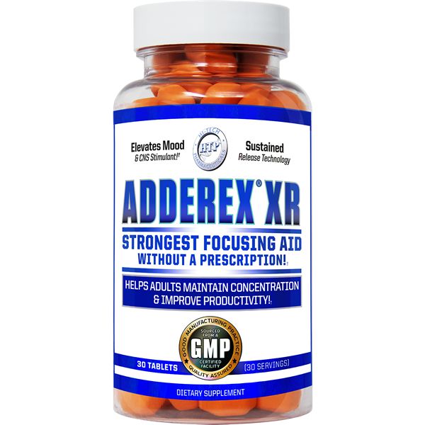 Hi-Tech Pharmaceuticals Adderex® XR-30 tablets-N101 Nutrition
