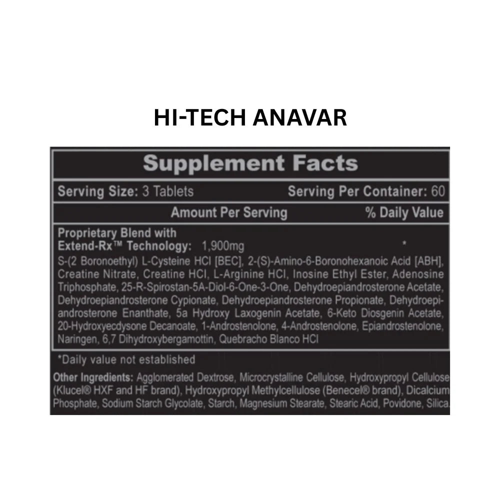 Hi-Tech Pharmaceuticals Anavar®-N101 Nutrition