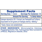 Hi-Tech Pharmaceuticals Fadogia Agrestis 20:1 Extract-90 tablets-N101 Nutrition