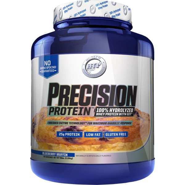 Hi-Tech Pharmaceuticals Precision Protein-5 lbs-Blueberry Muffin-N101 Nutrition