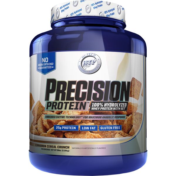 Hi-Tech Pharmaceuticals Precision Protein-5 lbs-Cinnamon Cereal Crunch-N101 Nutrition