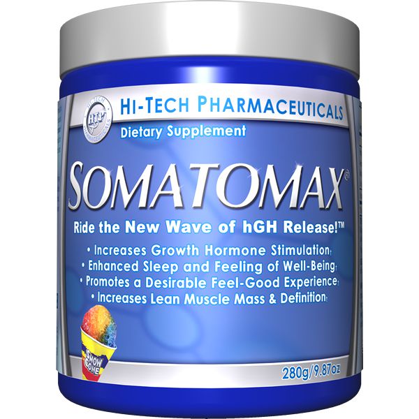 Hi-Tech Pharmaceuticals Somatomax®-25 servings (280 g)-Snow Cone-N101 Nutrition