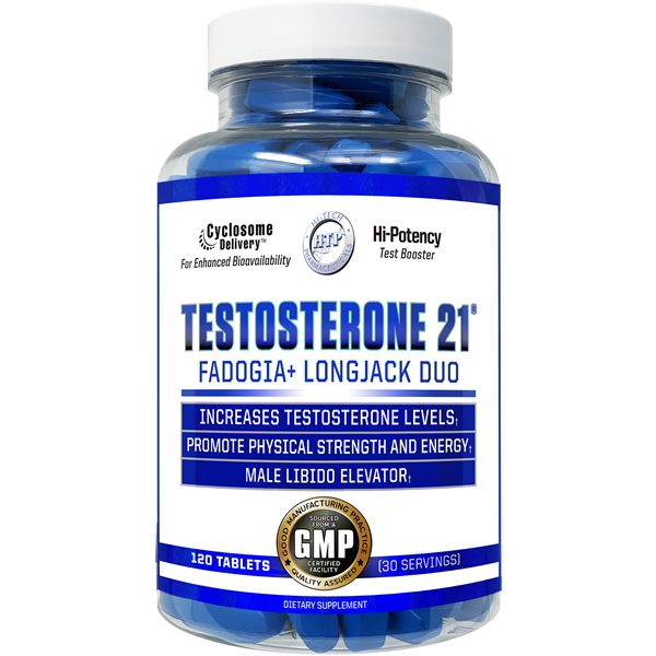 Hi-Tech Pharmaceuticals Testosterone 21®-120 tablets-N101 Nutrition