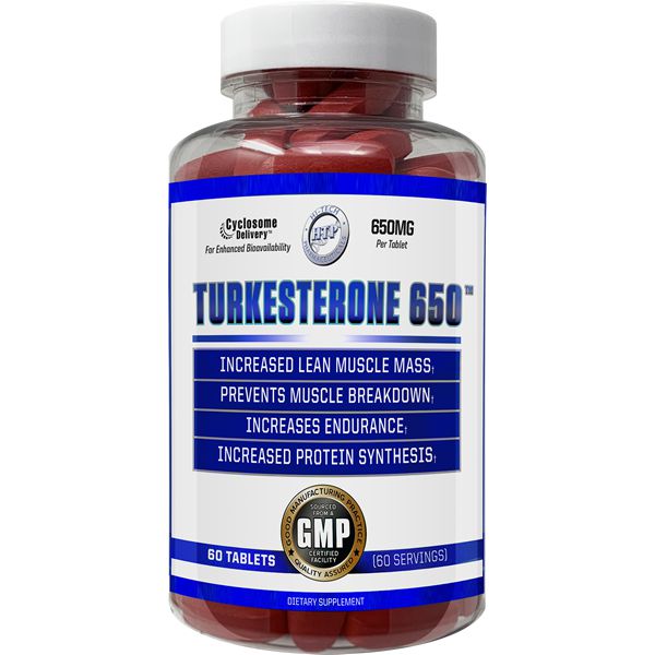 Hi-Tech Pharmaceuticals Turkesterone 650™-60 tablets-N101 Nutrition