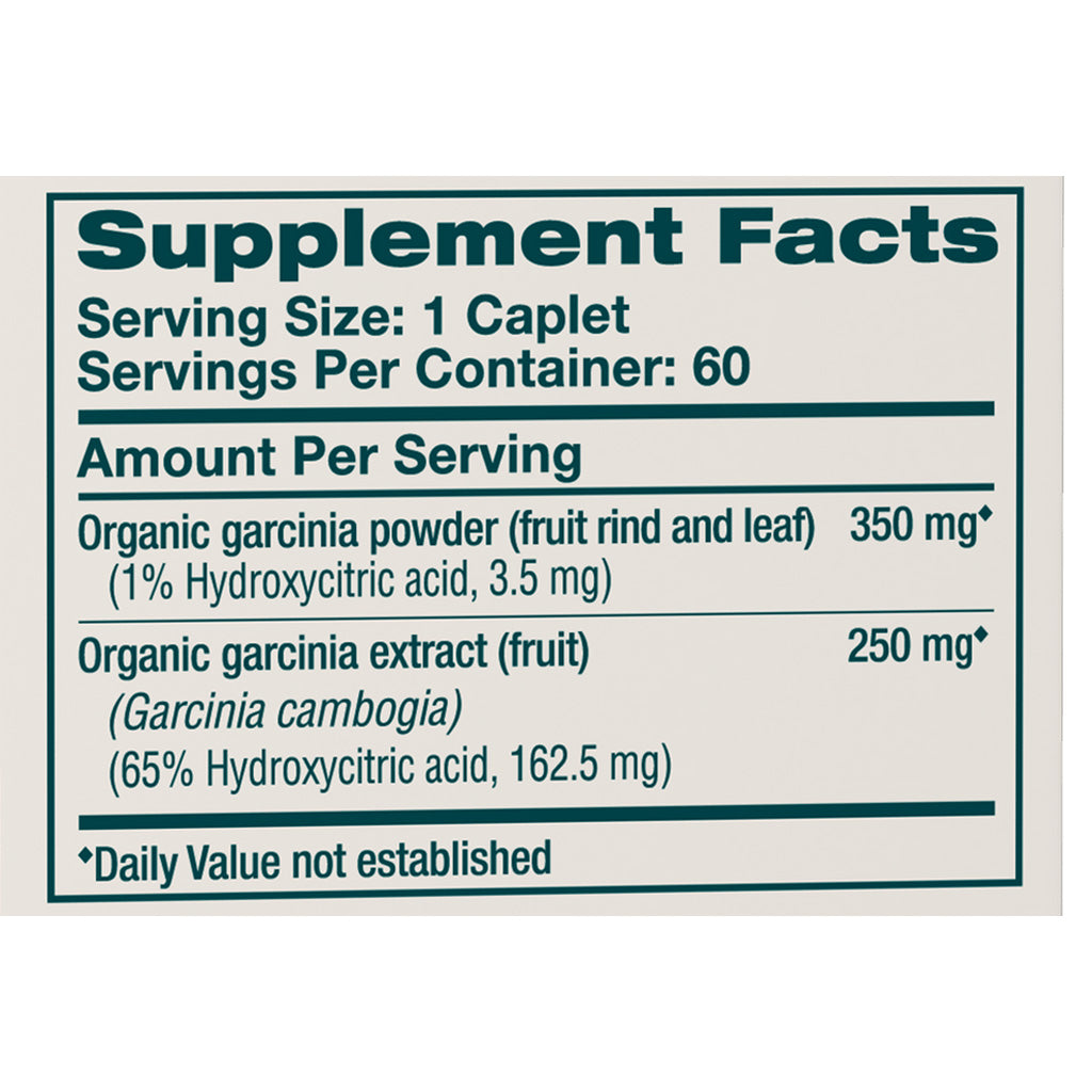 Himalaya Organic Garcinia-60 caplets-N101 Nutrition