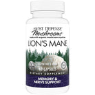 Host Defense Lion's Mane-60 vegetarian capsules-N101 Nutrition