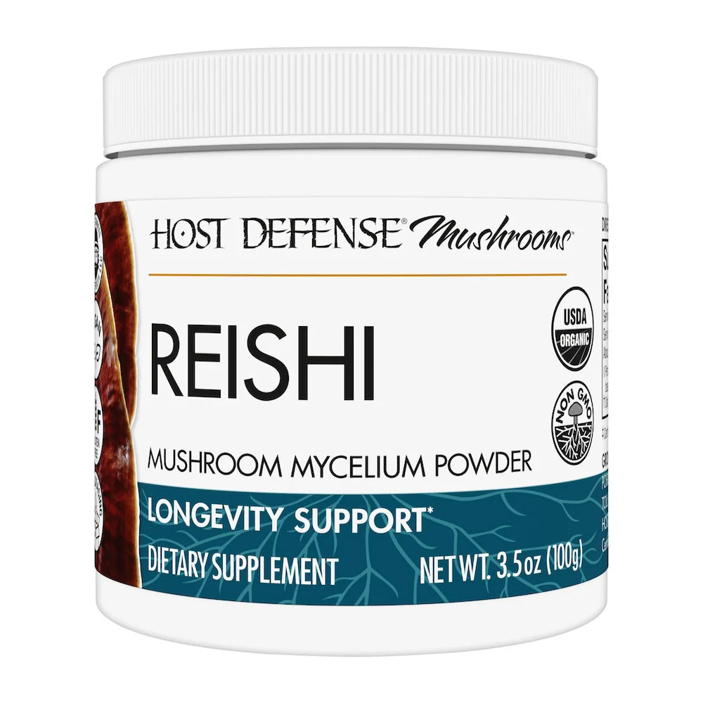 Host Defense Reishi Mushroom Mycelium Powder – N101 Nutrition