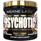 Insane Labz Psychotic Gold-35 servings-Fruit Punch-N101 Nutrition