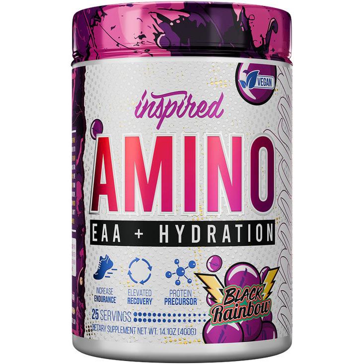 Inspired AMINO EAA + Hydration-25 servings-Black Rainbow-N101 Nutrition