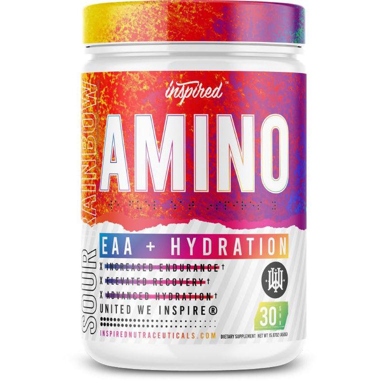 Inspired AMINO EAA + Hydration-30 servings (450 g)-Sour Rainbow-N101 Nutrition