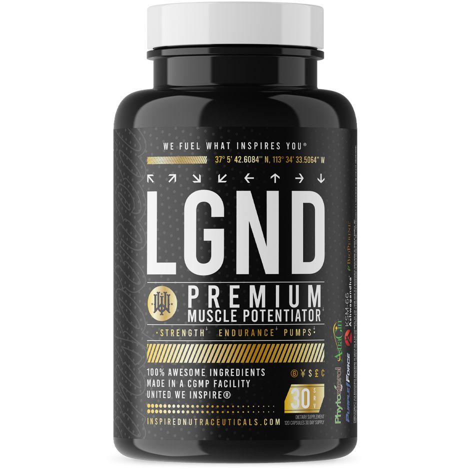 Inspired LGND Premium Muscle Potentiator-120 capsules-N101 Nutrition