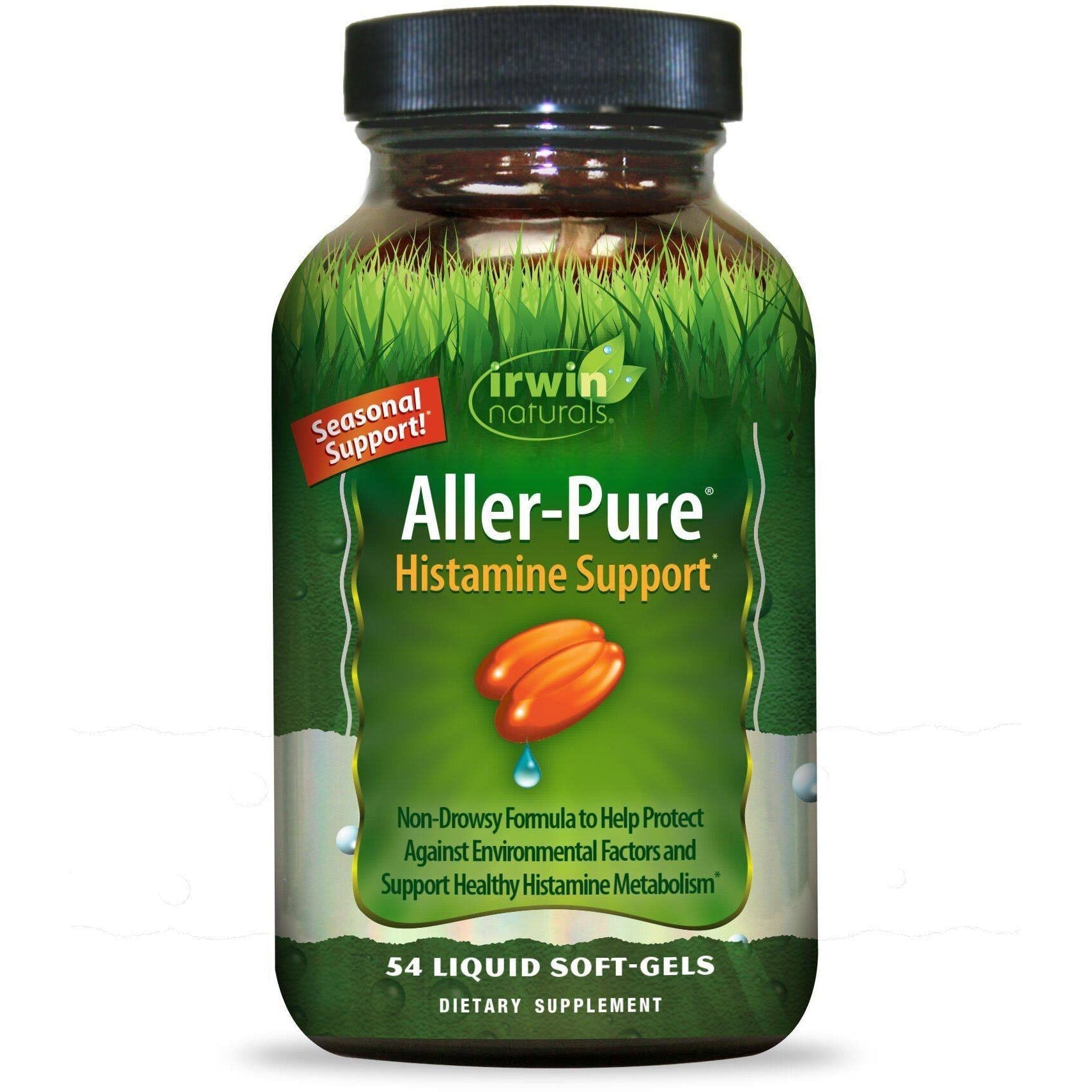 Irwin Naturals Aller-Pure Histamine Support-54 liquid soft-gels-N101 Nutrition