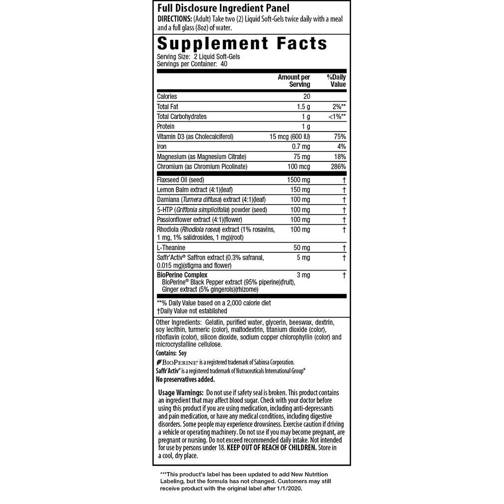 Irwin Naturals Sunny Mood with 5-HTP-80 liquid softgels-N101 Nutrition