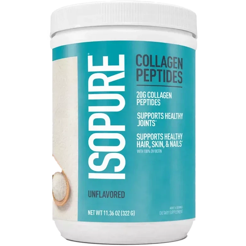 Isopure Collagen Peptides-14 servings-Unflavored-N101 Nutrition