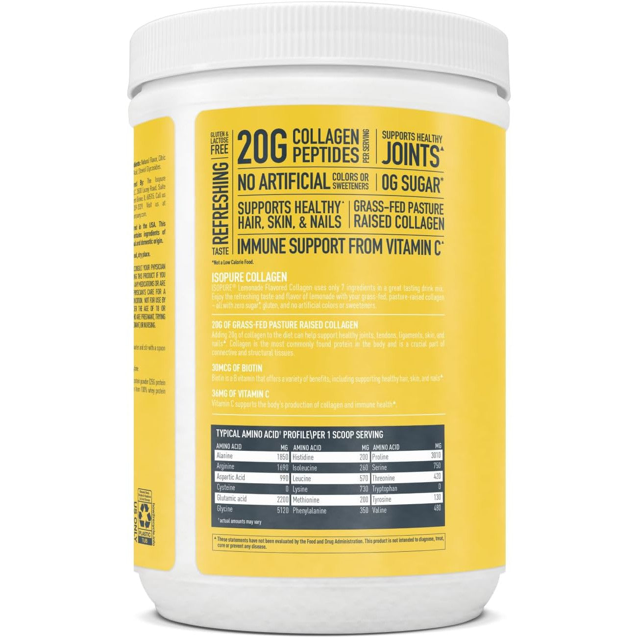 Isopure Collagen Peptides-N101 Nutrition