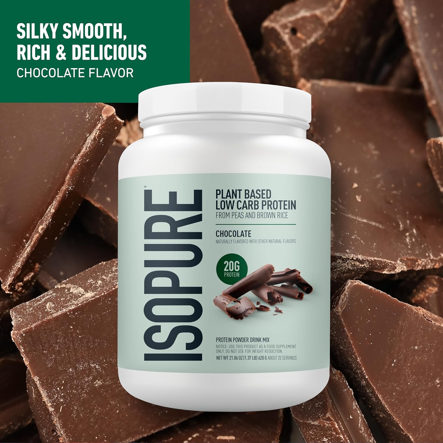 Isopure Plant-Based Low Carb Protein-N101 Nutrition