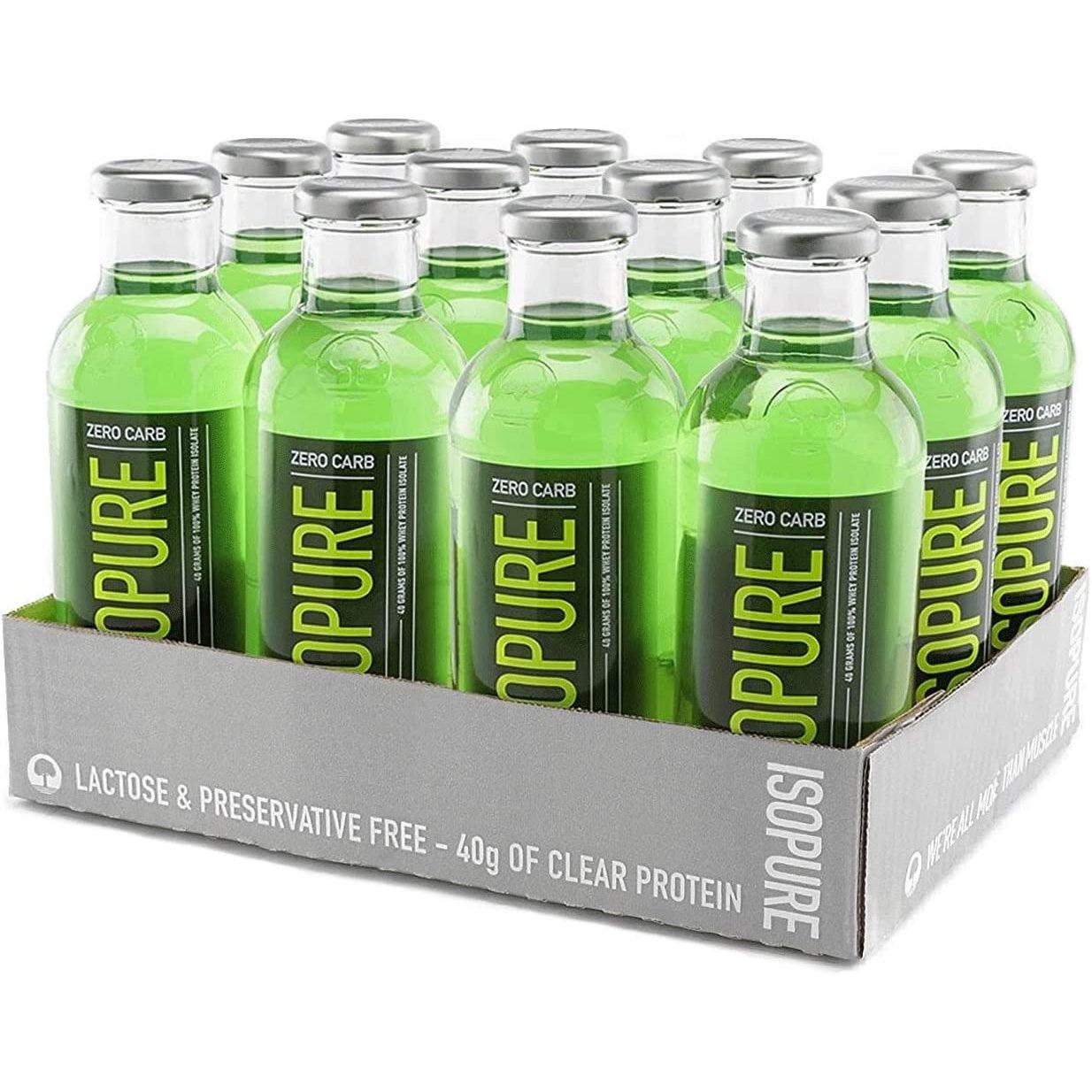 Isopure Zero Carb Protein Drink-Case (12 bottles)-Apple Melon-N101 Nutrition