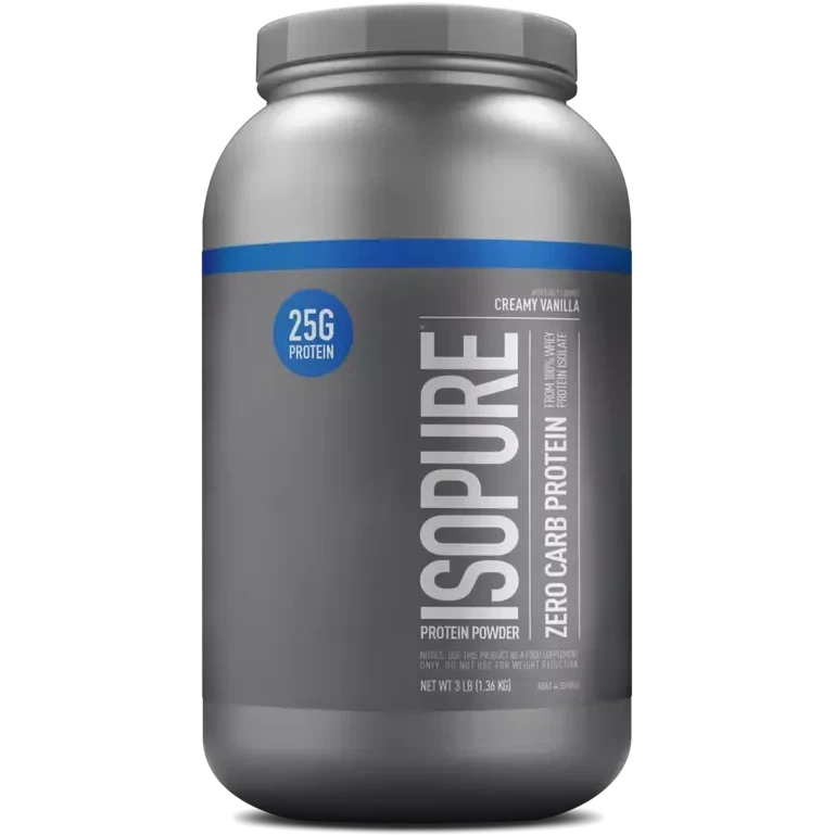 Isopure Zero/Low Carb Protein-3 lbs-Creamy Vanilla-N101 Nutrition