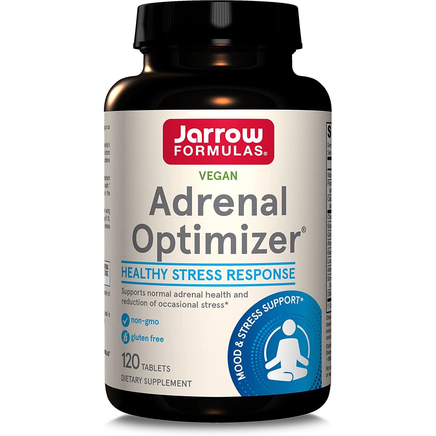 Jarrow Formulas Adrenal Optimizer-120 tablets-N101 Nutrition