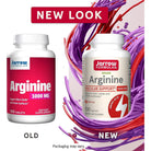 Jarrow Formulas Arginine 1000 mg-100 tablets-N101 Nutrition