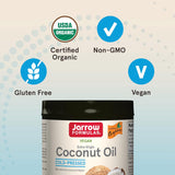 Jarrow Formulas Coconut Oil (Extra Virgin 100% Organic)